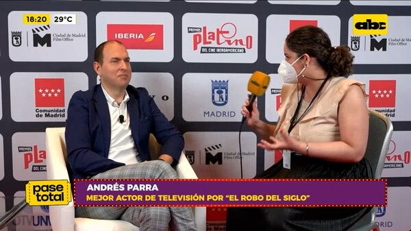 Entrevista exclusiva con Andrés Parra - Cine y TV - ABC Color