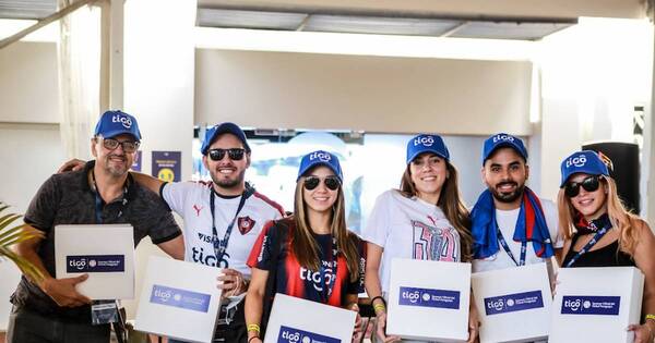 La Nación / Tigo lanzó promoción y premió a hinchas