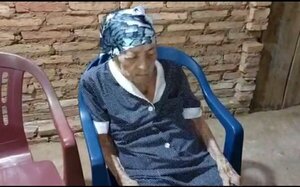 Abuela cumple 108 años en San Pedro