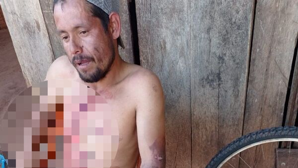 Casi mató al ex, tras encontrarlo en casa de su nueva chuli
