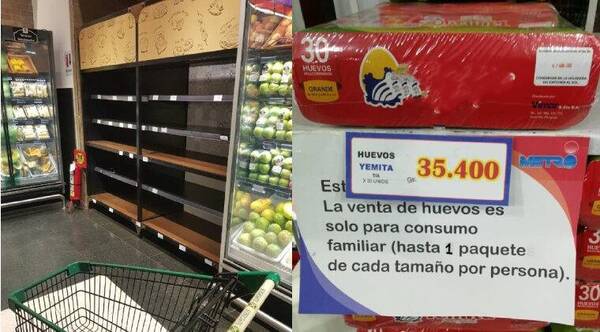 Crónica / ¿Qué paso con los huevos?: ofaltapa y algunos limitan la venta