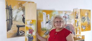 Organizan almuerzo solidario a favor de la artista plástica Gloria Valle - Te Cuento Paraguay