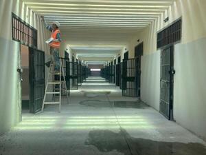 Nueva penitenciaría de Emboscada se aproxima al 90% de avance general - .::Agencia IP::.