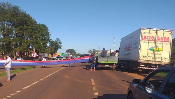 Cierre de rutas en cuatro distritos del interior de Alto Paraná - ABC en el Este - ABC Color