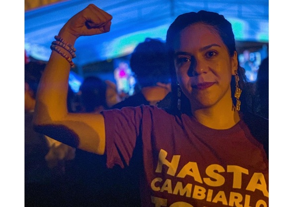 Johanna Ortega trabaja por candidatura a diputada