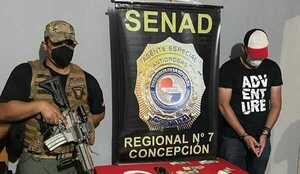 Detienen a microtraficante en Concepción - 1000 Noticias