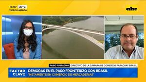 Demoras en el paso fronterizo con Brasil - Factor Clave - ABC Color