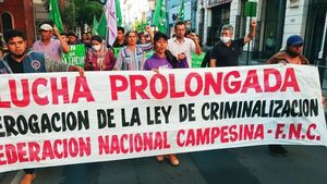 Campesinos lanzan la lucha prolongada contra las injusticias