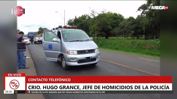 Detuvieron a tres presuntos sicarios que atacaron una ambulancia en Canindeyú - Megacadena — Últimas Noticias de Paraguay