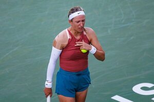 Diario HOY | Azarenka, eliminada en Indian Wells tras romper a llorar en pleno juego