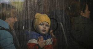 La Nación / Cada segundo, un niño de Ucrania se convierte en refugiado