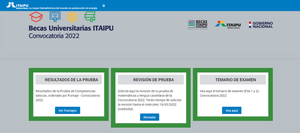 Postulantes a becas de Itaipu que solicitan revisión de examen deben completar formulario - .::Agencia IP::.