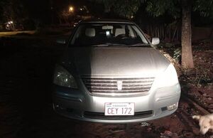 Automóvil robado en asalto fue recuperado mediante GPS - ABC en el Este - ABC Color