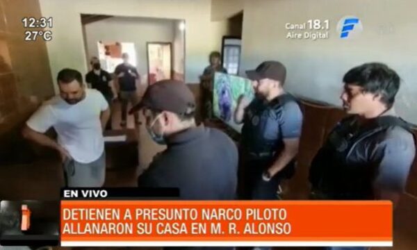 Detuvieron a un presunto narco piloto | Telefuturo