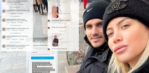 Hackearon Instagram de Wanda Nara y descubren supuestos mensajes con un jugador de River: “Sos tan perfecta”