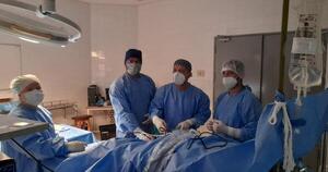 Siete pacientes fueron beneficiados con cirugías de rodilla en Clínicas