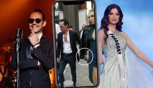 Crónica / [VÍDEO] ¡Filmaron a Nadia Ferreira y Marc Anthony caminando por Asunción!