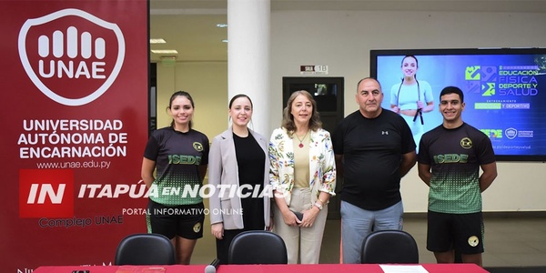 LANZAN EL II CONGRESO DE EDUCACIÓN FÍSICA, DEPORTE Y SALUD - Itapúa Noticias