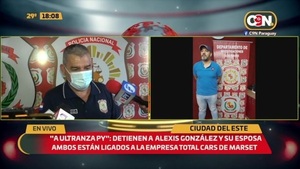 "A Ultranza Paraguay": Detienen a Alexis González y su esposa - C9N