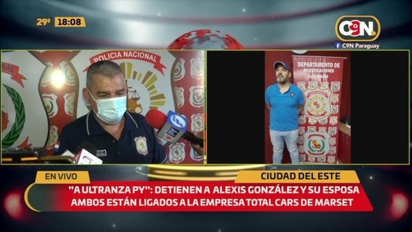 "A Ultranza Paraguay": Detienen a Alexis González y su esposa - C9N