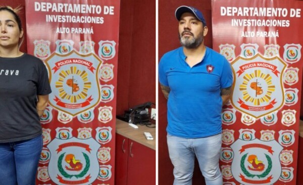 Detienen a pareja buscada por A Ultranza PY en Ciudad del Este