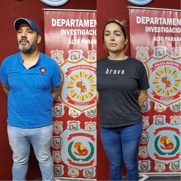 Detienen en Ciudad del Este a pareja prófuga por caso “A Ultranza” - ABC en el Este - ABC Color