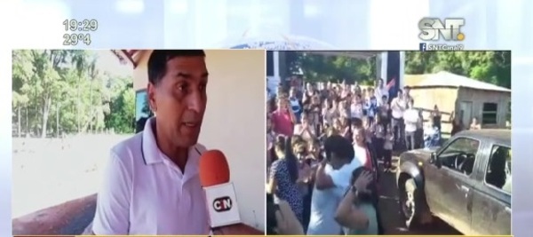Concepción: Docente fue liberado para dar mensaje - SNT
