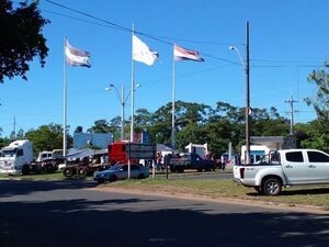 La movilización de camioneros y campesinos continúa en San Pedro - Nacionales - ABC Color