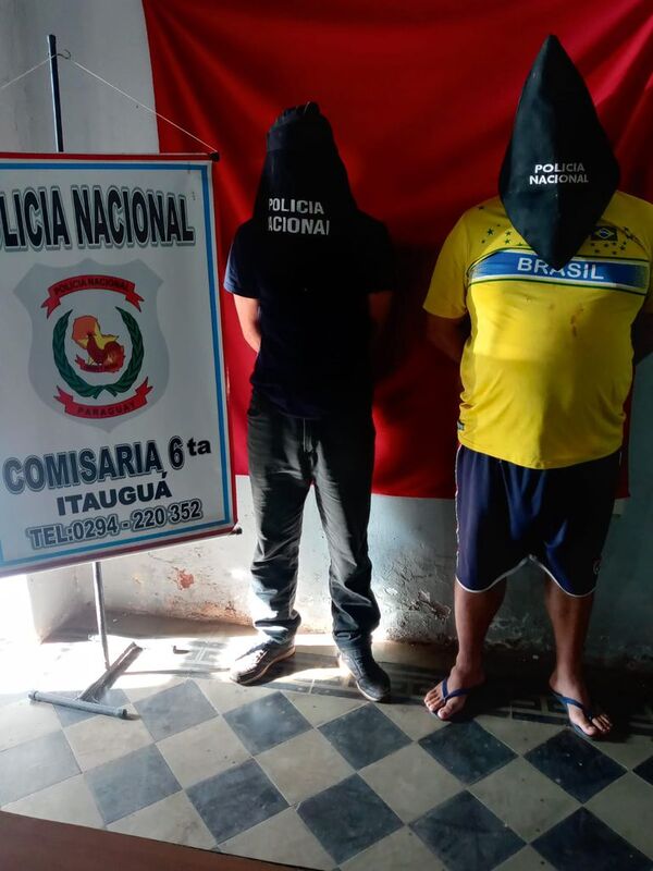 Arrestan dos presuntos ladrones grabados en cámaras de seguridad - Nacionales - ABC Color