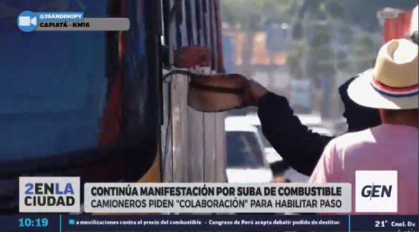 Sinvergüenzas: Piden dinero a conductores para dejarlos pasar durante los cierres de rutas