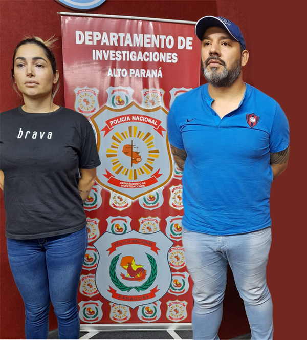 Cae pareja buscada en el marco del operativo A Ultranza Py cuando iba a escapar al Brasil - La Clave