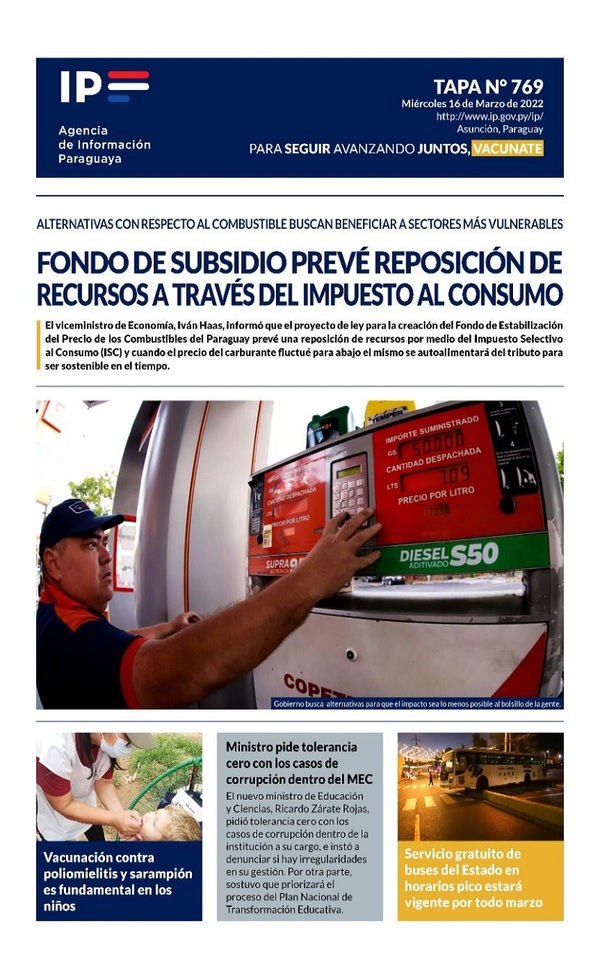 Portadas de este miércoles 16 de marzo de 2022
