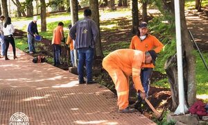 Municipalidad de Ciudad del Este reparasistema lumínico del lago de la República – Diario TNPRESS