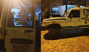 Atacan a balazos una ambulancia camino a Yasy Cañý - Noticiero Paraguay