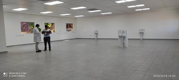 Gobernación de San Pedro entregó obra concluida del nuevo pabellón de UTI del Hospital Regional - .::Agencia IP::.