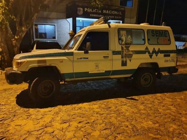 Desconocidos balean ambulancia en San Pedro