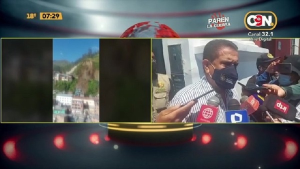 Deslizamiento de tierra en Perú - C9N