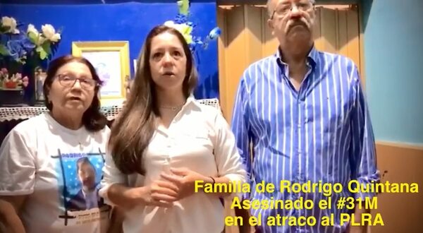 Familia de Rodrigo Quintana: “Les pedimos que acompañen el juicio político a la fiscala general” - Nacionales - ABC Color
