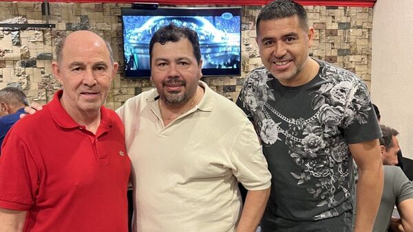 El paraguayo que juntó a dos leyendas