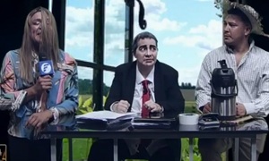 El nuevo ministro bajo el humor de “Polémica en el bar” | Telefuturo