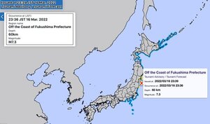 Activan alerta de tsunami en Japón, tras un sismo de magnitud 7,3 - Megacadena — Últimas Noticias de Paraguay