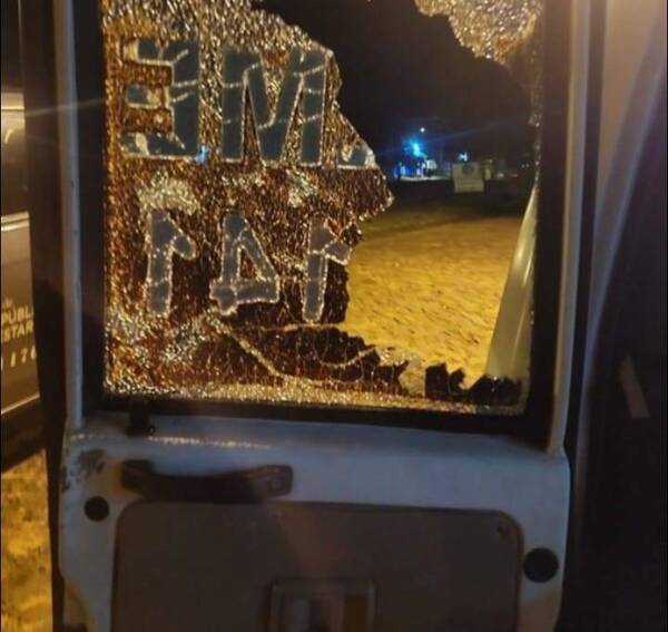 Crónica / ¡Ambulancia fue atacada a balazos en San Pedro!