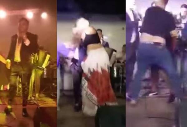 Crónica / "Tóxico" atacó a cantante que se dejó besar por su yiyi