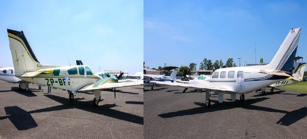 “A ultranza”: Senad incauta otras dos supuestas narcoavionetas - Nacionales - ABC Color