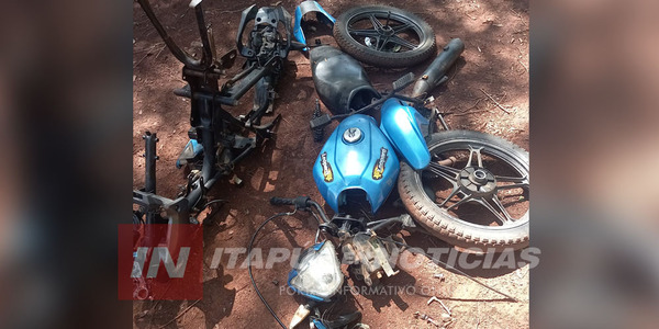 ENCARNACIÓN: RECUPERAN MOTOCICLETA HURTADA TOTALMENTE DESARMADA. - Itapúa Noticias