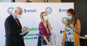 La Nación / Enex regaló un año de combustible gratis a sus clientes