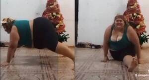 Crónica / [VÍDEO] ¡La reina de la empanada sorprendió con su baile y elasticidad!