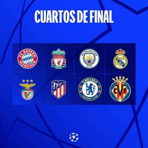 Crónica / Liga de Campeones: Estos son los equipos que jugarán los cuartos de final
