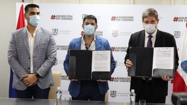 Municipalidad de Asunción y Essap firman acuerdo para reparar calles