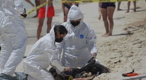 Hallan restos óseos en playa de Cancún: creen que sería de paraguayo desaparecido